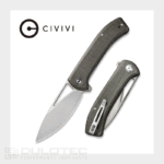 Civivi Riffle 14C28N Micarta Dark Green Folding Knife » Dulotec.com