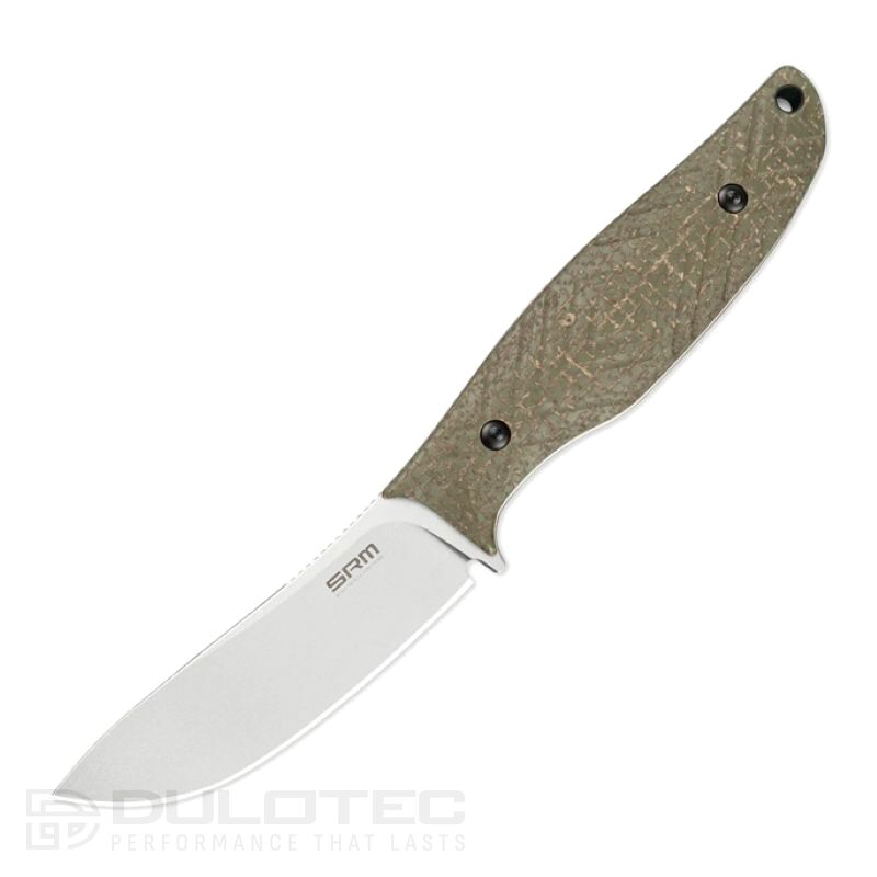 SRM Fossa 605T-MP Fixed-Blade Hunting Knife, Micarta » Dulotec.com