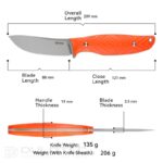SRM Fossa 605T-GJ Fixed-Blade Knife – G10 and 14C28N » Dulotec.com