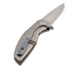 Dulotec Karma Damascus Folding Knife with a Titanium Handle » Dulotec.com