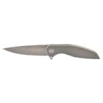 Dulotec Karma Damascus Folding Knife with a Titanium Handle » Dulotec.com