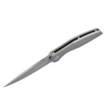 Dulotec Karma Damascus Folding Knife with a Titanium Handle » Dulotec.com