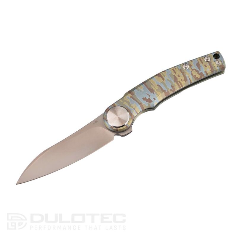 Dulotec K902 Folding Knife with Titanium Handle – Camouflage » Dulotec.com