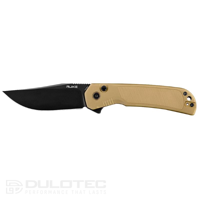 Ruike P192-AY Tactical Folding Knife with Button Lock » Dulotec.com