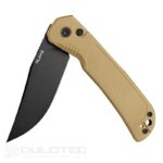 Ruike P192-AY Tactical Folding Knife with Button Lock » Dulotec.com