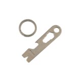 Titanium Mini Pry Bar Keychain with Bottle Opener » Dulotec.com