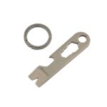 Titanium Mini Pry Bar Keychain with Bottle Opener » Dulotec.com