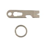 Titanium Mini Pry Bar Keychain with Bottle Opener » Dulotec.com