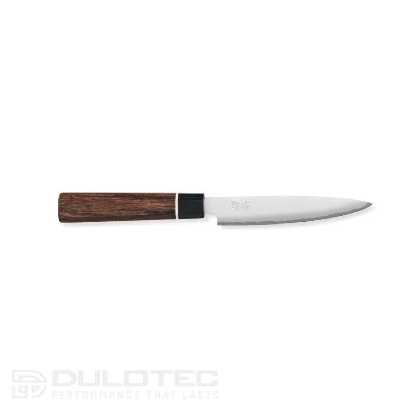 Japanese Petty SG2 Matte 120mm Kitchen Knife, Wooden Handle » Dulotec.com