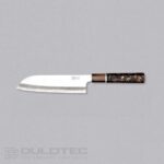 ZDP-189 Japanese Santoku Kitchen Knife, 180 mm, Carbon Fiber Handle » Dulotec.com