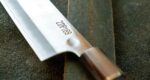 ZDP-189 Japanese Santoku Kitchen Knife, 180 mm, Carbon Fiber Handle » Dulotec.com