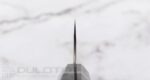 ZDP-189 Japanese Santoku Kitchen Knife, 180 mm, Carbon Fiber Handle » Dulotec.com