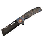 Сгъваем нож Dulotec K261-BK дръжка от G10 с карбоново покритие и D2 стомана » Dulotec.com