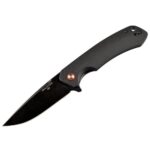 Сгъваем нож Dulotec K257-BK - дръжка от G10 и D2 инструментална стомана » Dulotec.com
