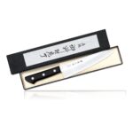 Кухненски нож Tojiro DP Damascus Chef Knife 180мм F-332 - VG10 - ламинат 37 пласта » Dulotec.com