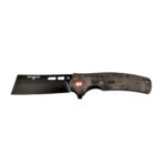 Сгъваем нож Dulotec K261-BK дръжка от G10 с карбоново покритие и D2 стомана » Dulotec.com