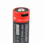 Батерия Vapcell Dulotec 18650 M35 3500mAh USB-C с изпъкнал плюс и защита » Dulotec.com