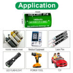 Батерия Vapcell 18350 F14 1400mАh 3A » Dulotec.com