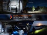 Фенер Fenix PD36R Pro LED + Фенер Fenix E03R V2.0 - сив - ПОДАРЪЧЕН КОМПЛЕКТ » Dulotec.com