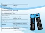 Батерия Vapcell P1422A 14500 2250mAh 1.5V AA със защита и USB-C зареждане » Dulotec.com