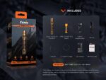 Фенер Fenix TK20R UR LED – пустинен камуфлаж » Dulotec.com