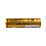 Батерия Vapcell J30 18650 3000mАh 15A/25А с изпъкнал плюс » Dulotec.com