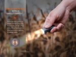 Фенер Fenix E03R V2.0 за ключодържател - син » Dulotec.com