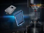 Фенер Fenix E03R V2.0 за ключодържател - син » Dulotec.com