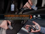 Фенер Fenix E03R V2.0 за ключодържател - син » Dulotec.com