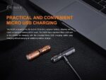 Фенер Fenix E02R LED - син » Dulotec.com
