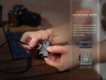 Фенер Fenix E03R V2.0 за ключодържател - син » Dulotec.com