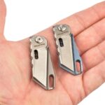 Сгъваем титаниев нож Dulotec K906 - сив » Dulotec.com