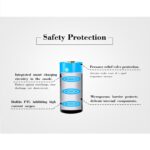 Батерия Vapcell P1608A 16340 800mAh със защита и Micro USB зареждане » Dulotec.com