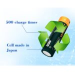 Батерия Vapcell P1835A 18650 3500mAh 10A със защита и Micro USB зареждане » Dulotec.com
