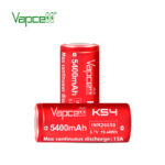 Батерия Vapcell K54 26650 5400mah 15A » Dulotec.com