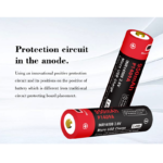 Батерия Vapcell P1409A 14500 950mAh със защита и Micro USB зареждане » Dulotec.com