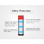 Батерия Vapcell P1409A 14500 950mAh със защита и Micro USB зареждане » Dulotec.com