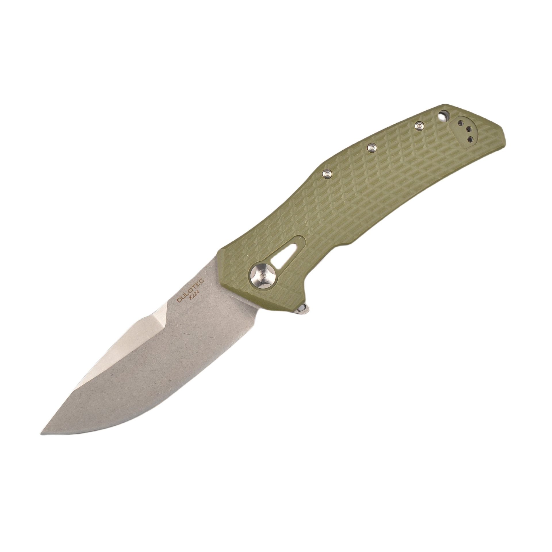 Сгъваем нож Dulotec K224 - Зелен 8Cr14Mov Неръждаема Стомана