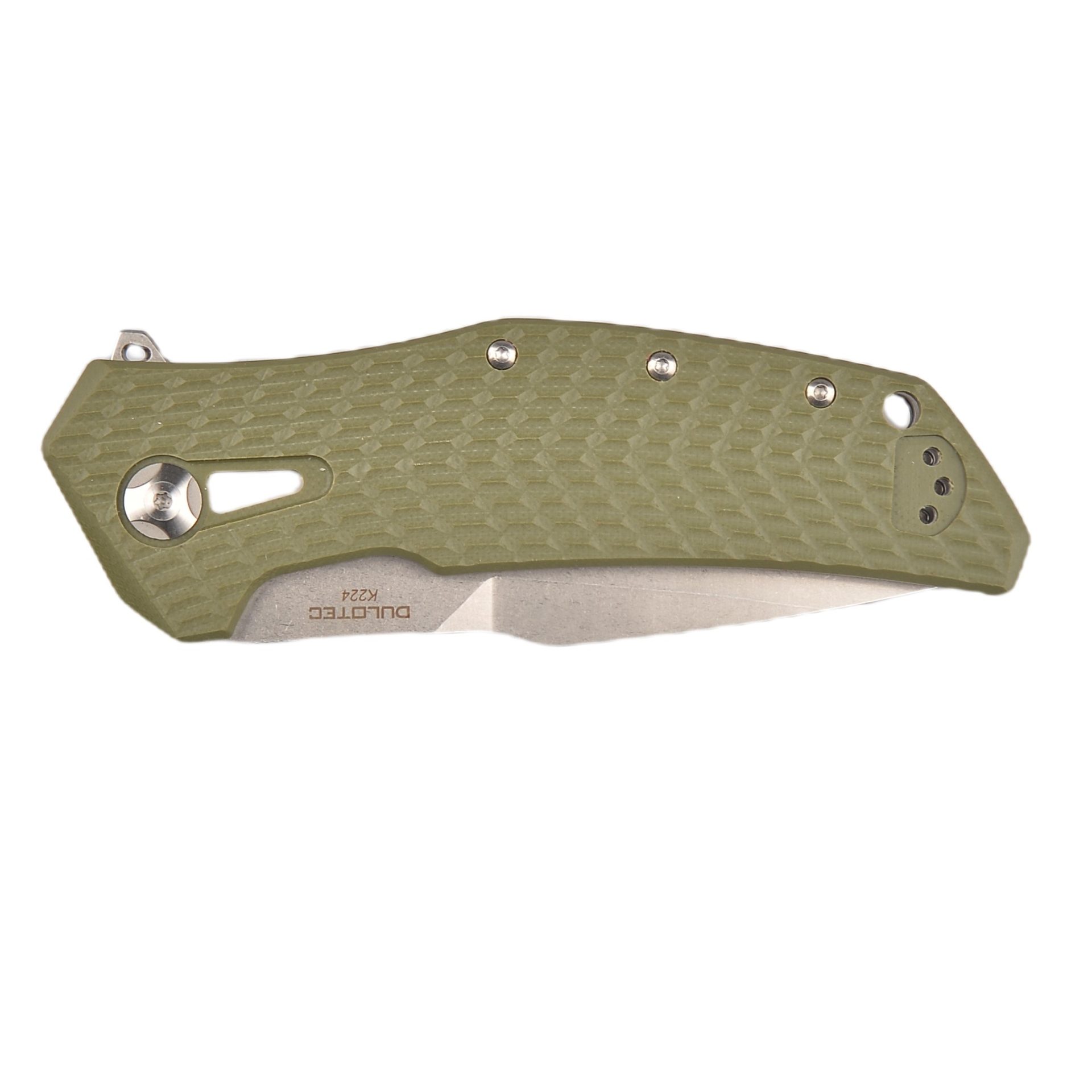 Сгъваем нож Dulotec K224 - Зелен 8Cr14Mov Неръждаема Стомана