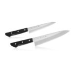 Комплект кухненски ножове Tojiro Basic TBS-210 - VG10 ламинат » Dulotec.com