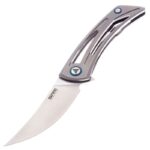 Сгъваем нож SRM Unicorn 7415-TZ - дръжка от титан и 154CM стомана » Dulotec.com Сгъваем нож SRM Unicorn 7415-TZ - дръжка от титан и 154CM стомана » Dulotec.com