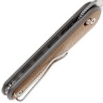 Сгъваем нож SRM 251M-MN - дръжка от Micarta и N690 стомана » Dulotec.com