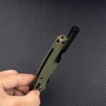 Сгъваем нож SRM 255L-GP - дръжка от G10 и 10Cr15MoV стомана » Dulotec.com