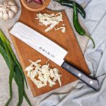 Кухненски нож Tojiro DP Damascus Nakiri Knife 165мм F-330 - VG10 - ламинат 37 пласта » Dulotec.com