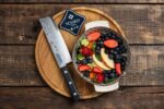 Кухненски нож Tojiro DP Damascus Nakiri Knife 165мм F-330 - VG10 - ламинат 37 пласта » Dulotec.com