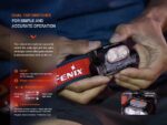 Челник Fenix HM65R-T V2.0 LED – замъглено лилав » Dulotec.com