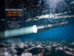 Фенер Fenix HT30R LED, 1500 м далекобойност, бял лазер, компактен размер » Dulotec.com