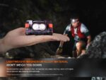 Челник Fenix HM65R-T V2.0 LED – замъглено лилав » Dulotec.com