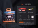 Челник Fenix HM65R-T V2.0 LED – тъмно лилав » Dulotec.com