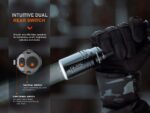 Фенер Fenix HT30R LED, 1500 м далекобойност, бял лазер, компактен размер » Dulotec.com